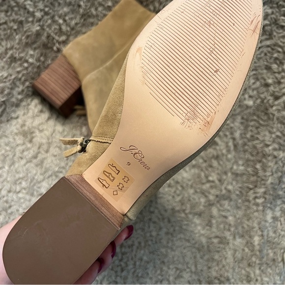 J Crew Tan Luna Sand Suede Boot - Picture 6 of 6